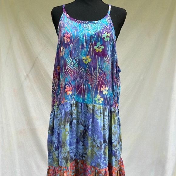 Go Fish Dresses & Skirts - NWT Go Fish Batik Print Maxi Dress Size XL